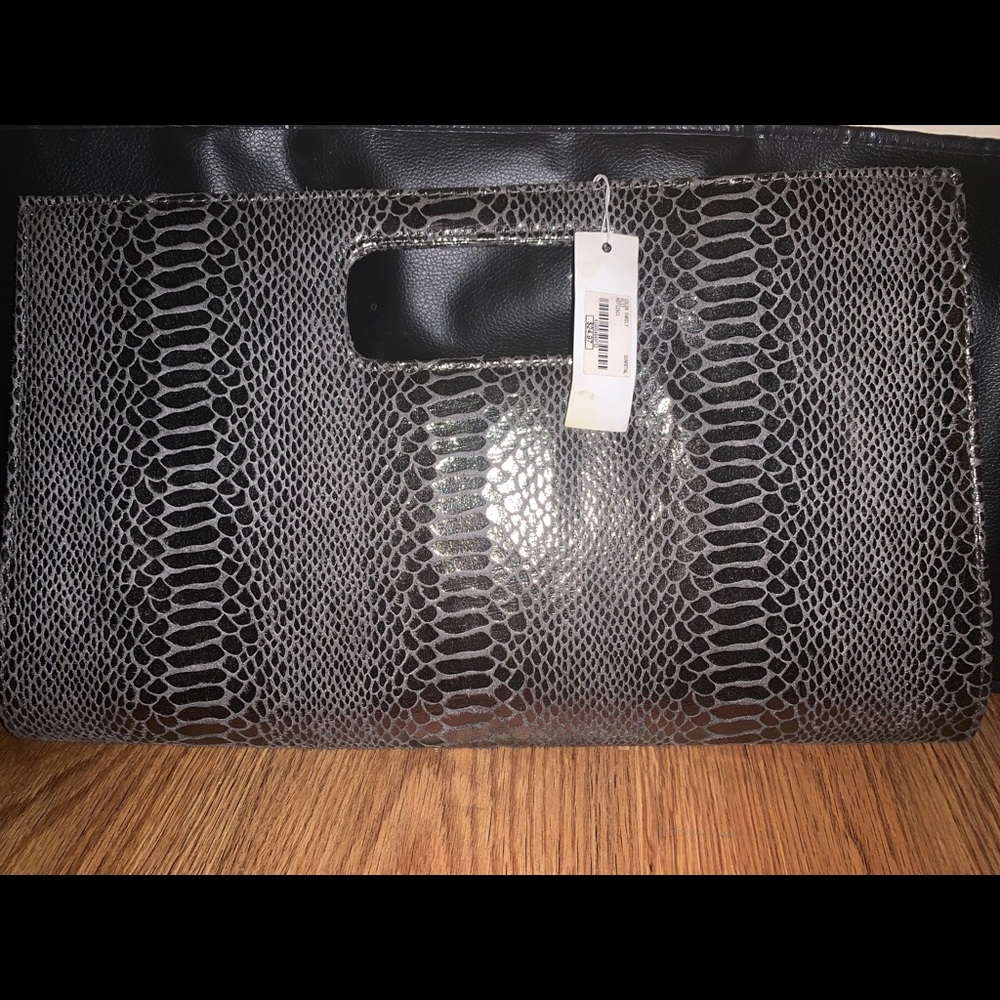 Charming Charlie Metallic Green Purse